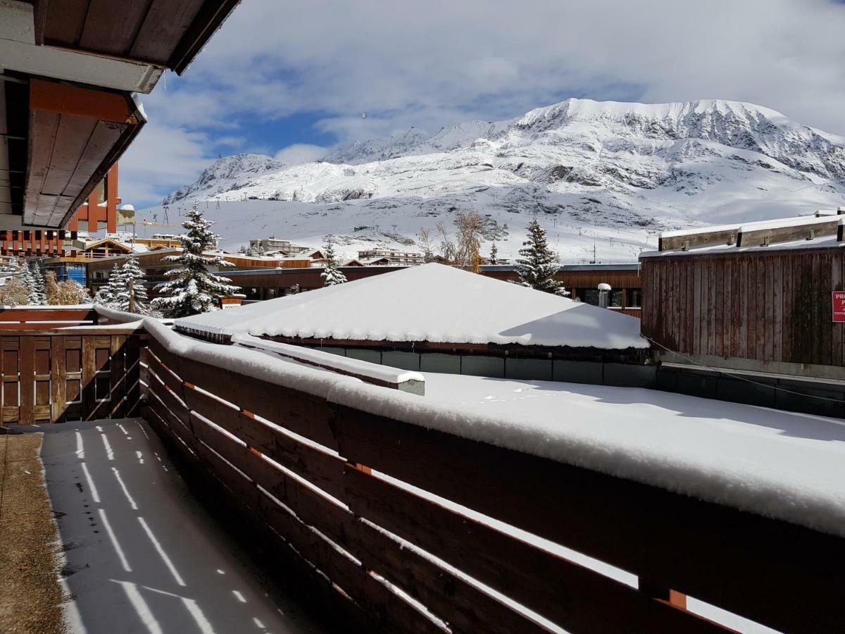Ferienwohnung L'Ours Blanc Huez Exterior foto