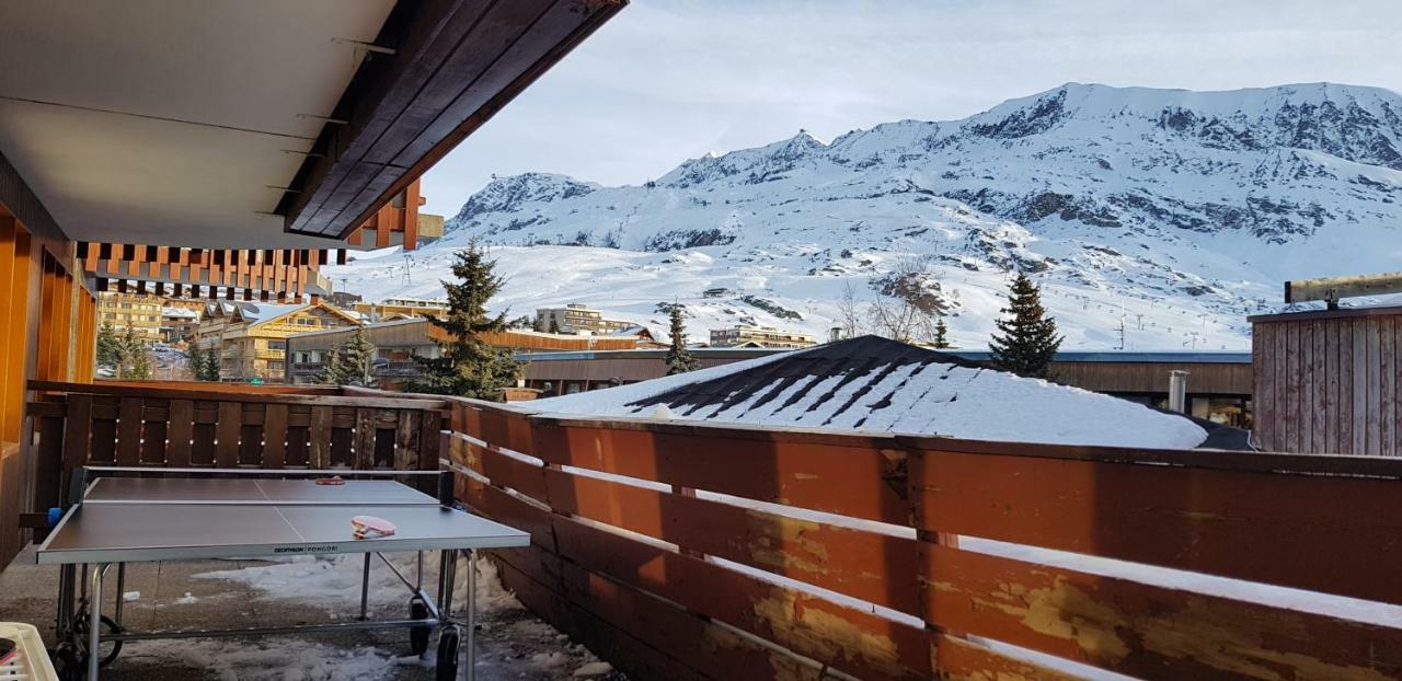 Ferienwohnung L'Ours Blanc Huez Exterior foto